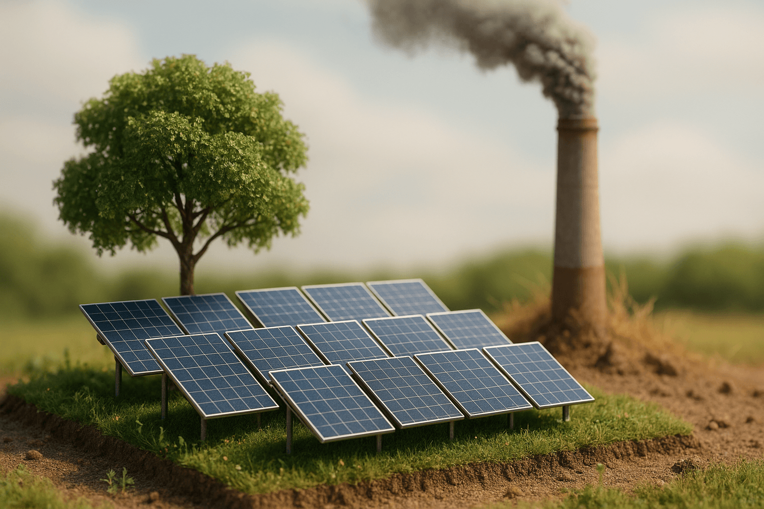 اثرات محیط زیستی کم انرژی خورشیدی